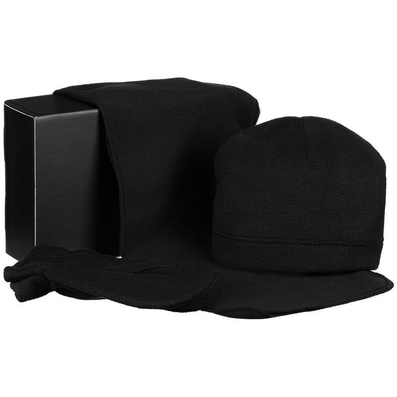 Набор Fleecy, черный арт.20435.30