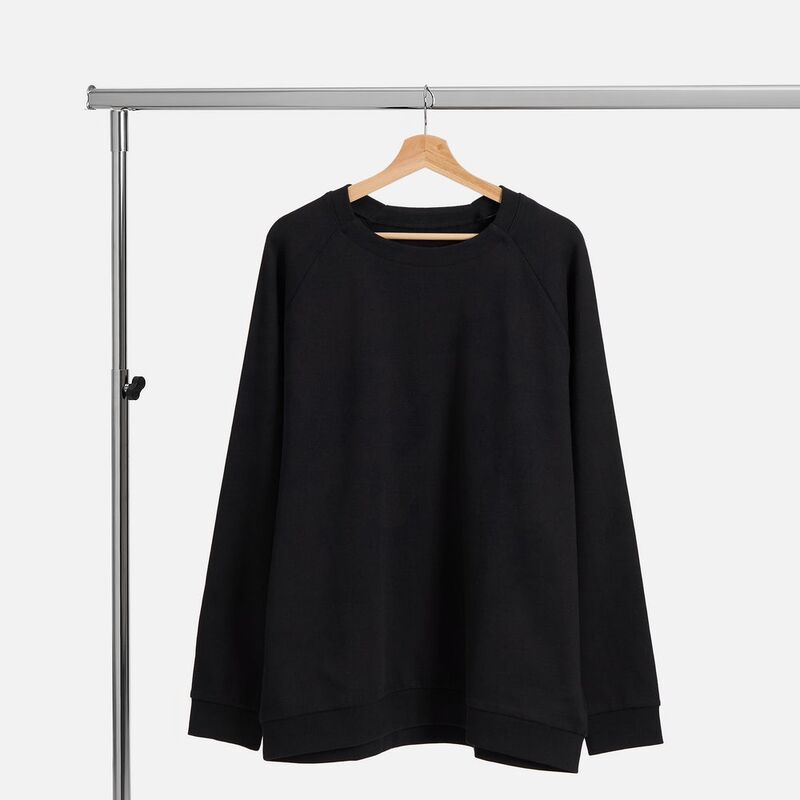 Свитшот унисекс Avenu, черный арт.19034.30