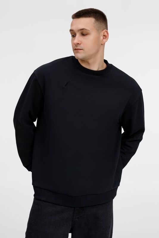 Свитшот унисекс Sinkopa, черный арт.19035.30