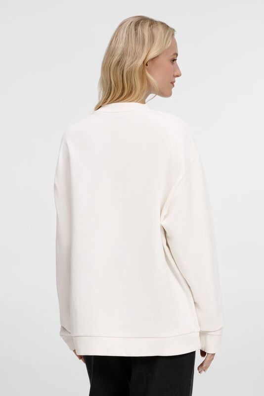 Свитшот унисекс Sinkopa, молочно-белый арт.19035.60