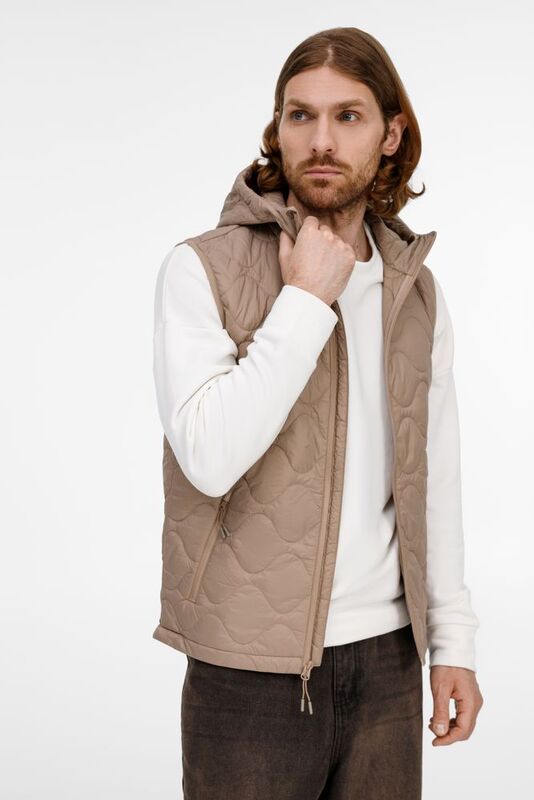 Жилет унисекс Tarnaby, бежевый арт.17447.12