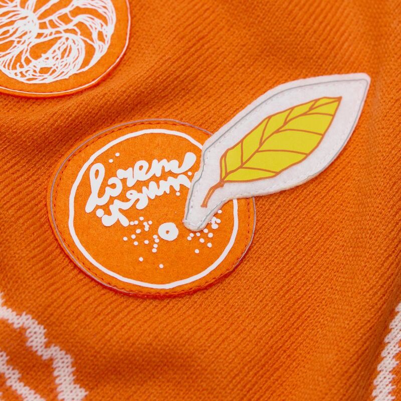 Заготовка из фетра Felt M, оранжевый неон арт.17571.22