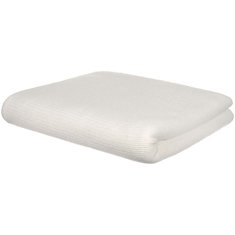 Плед Knitly, жемчужно-белый арт.17765.61