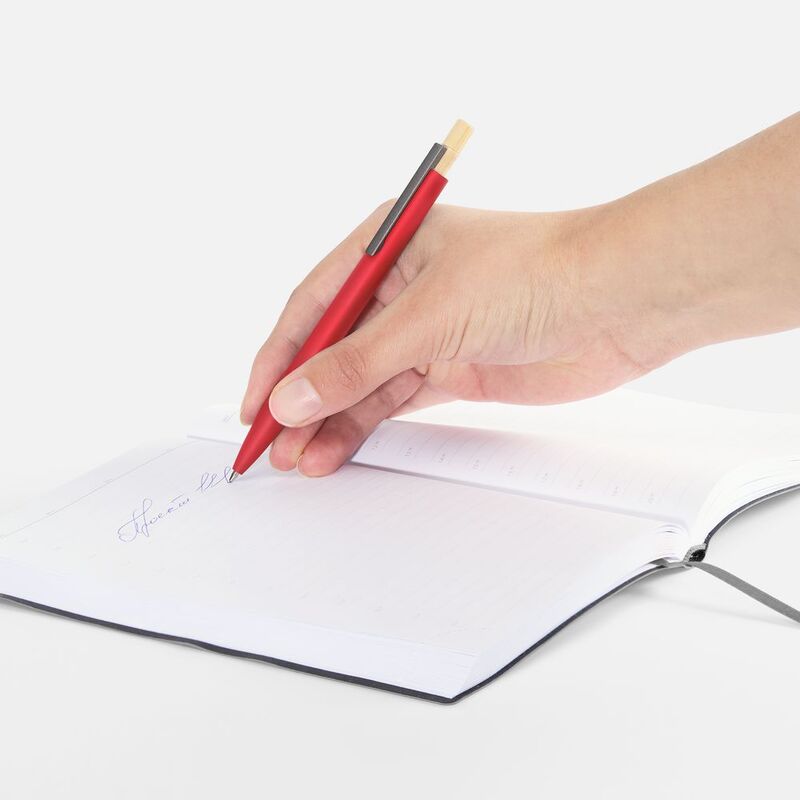 Ручка шариковая Bambink в подарочной упаковке, красная арт.21126.50