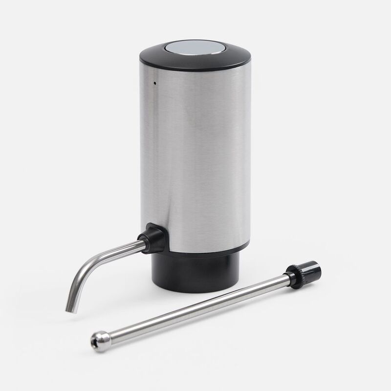 Электрический аэратор-дозатор для вина Tuoretta, серебристый арт.19307.11