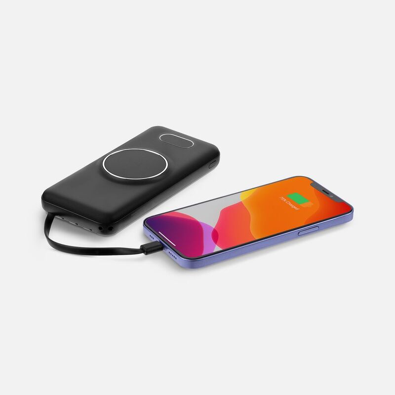 Аккумулятор Omni Qi 10000 мАч, ver.2, черный арт.22077.30