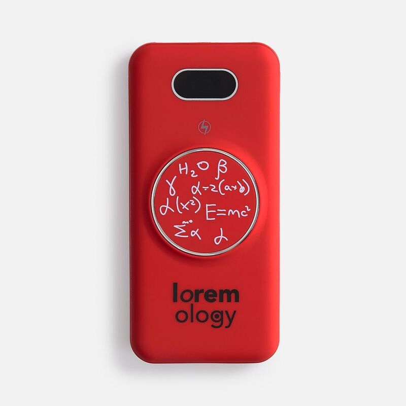 Аккумулятор Omni Qi 10000 мАч, ver.2, красный арт.22077.50