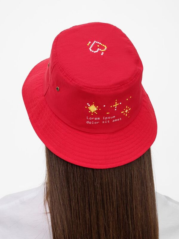 Панама Pana Vista, красная арт.17838.50