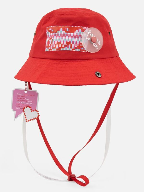 Панама Pana Vista, красная арт.17838.50