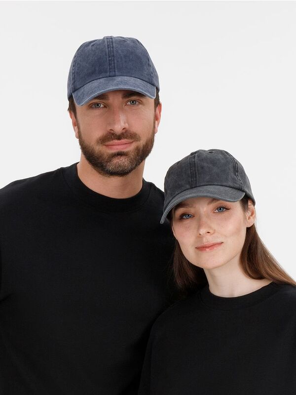 Бейсболка Berwi, темно-синяя арт.17837.40