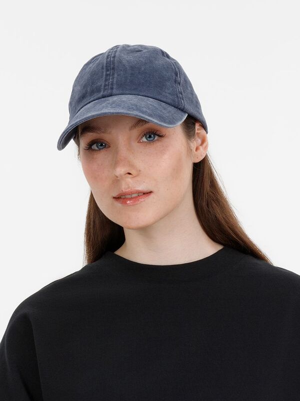 Бейсболка Berwi, темно-синяя арт.17837.40