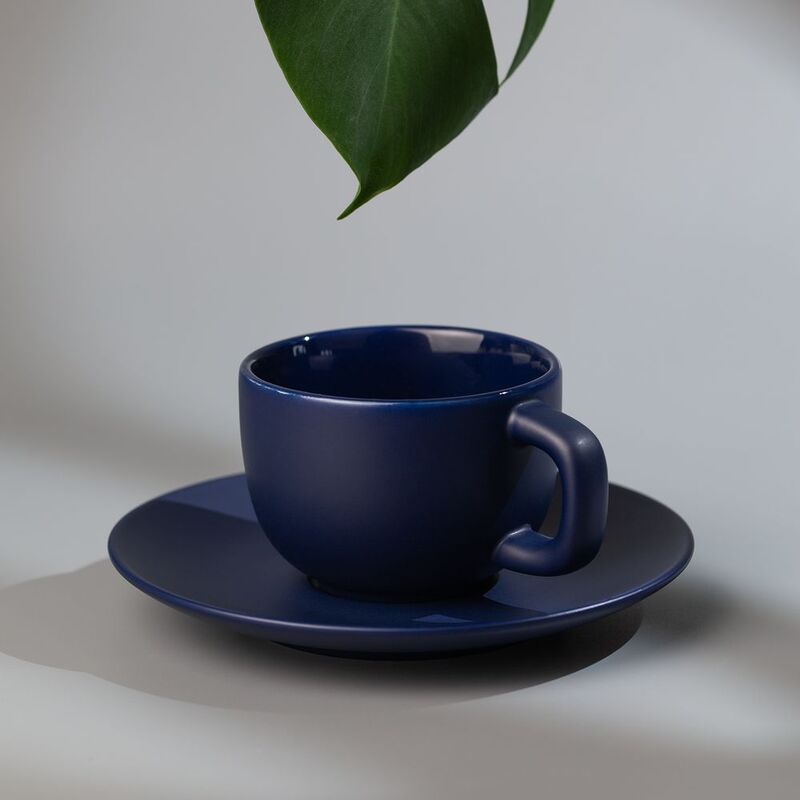 Чайная пара Stansa, темно-синяя арт.18275.43