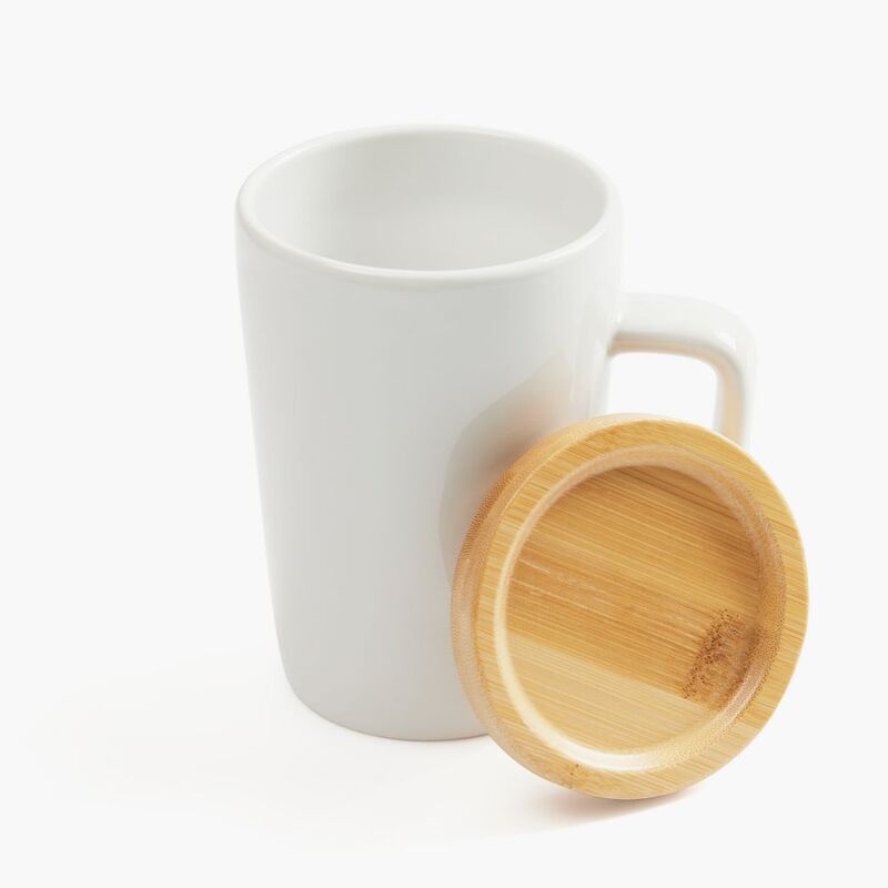 Кружка Vierra с крышкой-костером, белая арт.18277.60