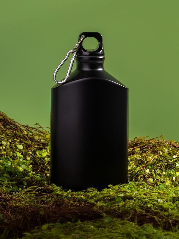 Походная фляжка Tula, черная арт.63044.30