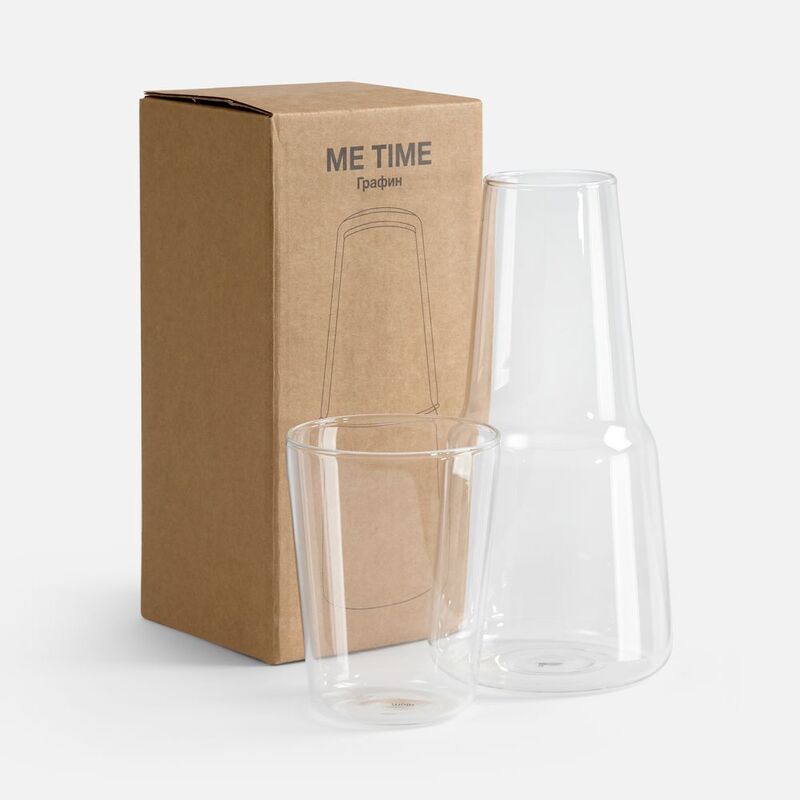 Графин с крышкой-стаканом Me Time арт.18709.00