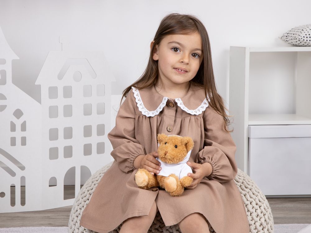 Мягкая игрушка &laquo;Мишка Cuddleton&raquo; в белом худи арт.22059.60