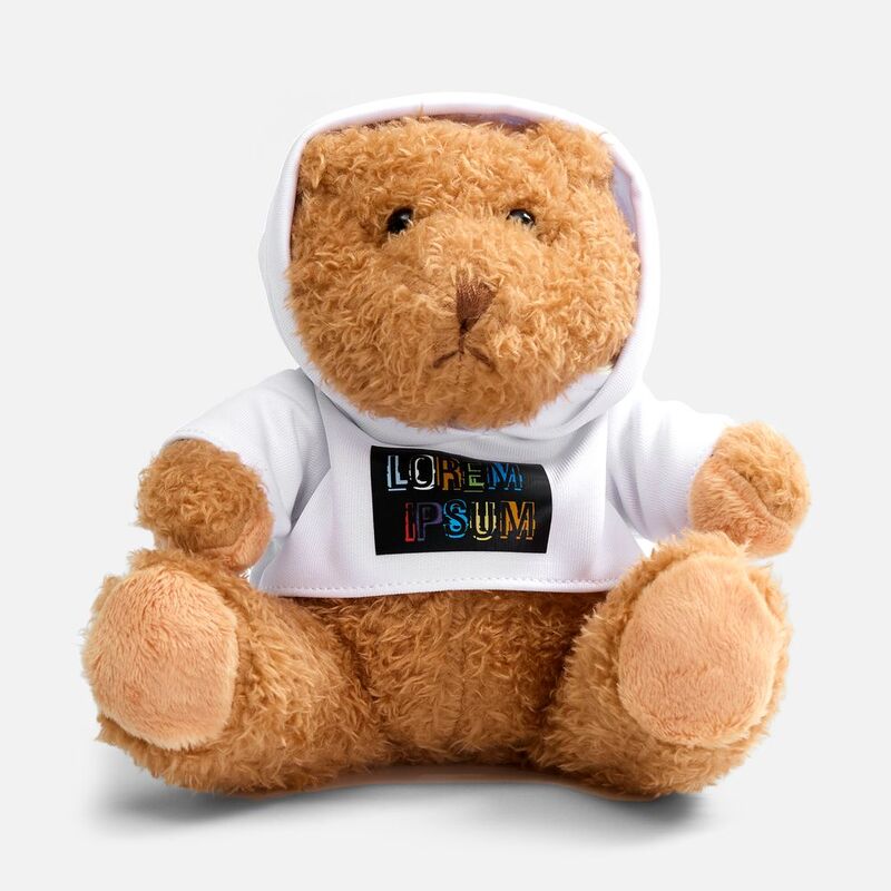 Мягкая игрушка &laquo;Мишка Cuddleton&raquo; в белом худи арт.22059.60