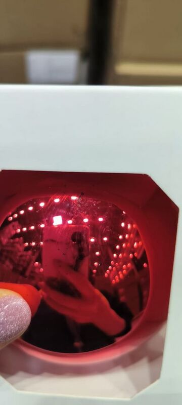 Оформительский шар Finery, 10 см, глянцевый красный арт.17654.50