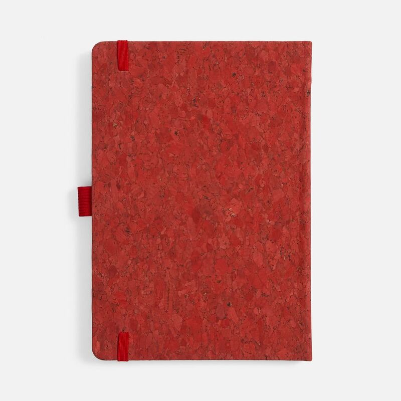 Блокнот Cork County, красный арт.20379.50