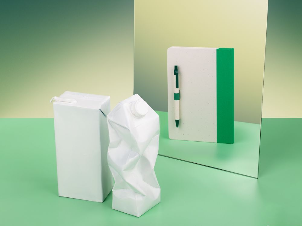 Блокнот MilkMake, зеленый арт.20381.90