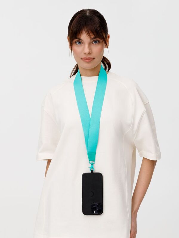 Ланьярд Band, бирюзовый арт.20384.49