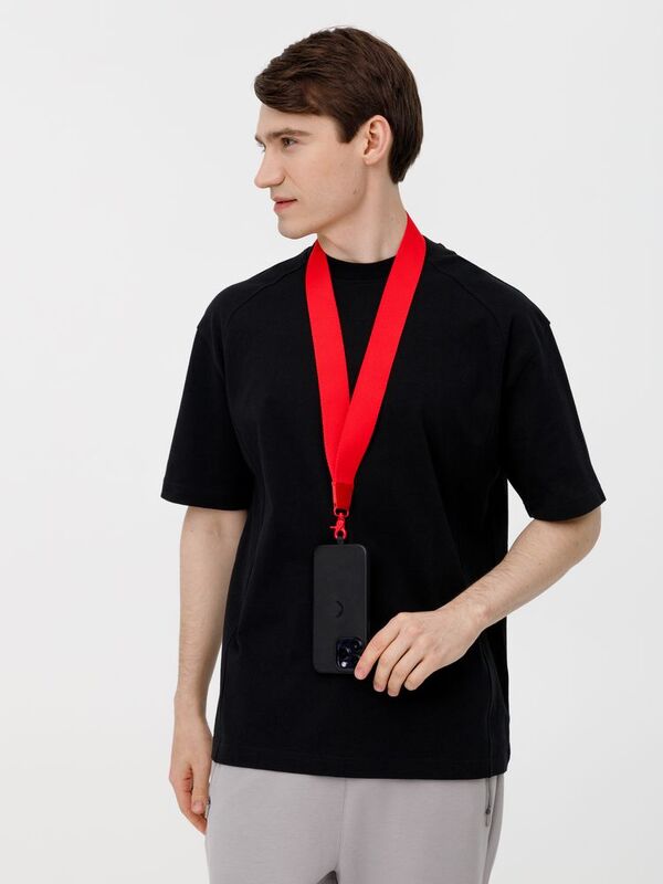 Ланьярд Band, красный арт.20384.50