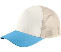 Бейсболка Blink, бежевая с бирюзовым арт.04451864TUN