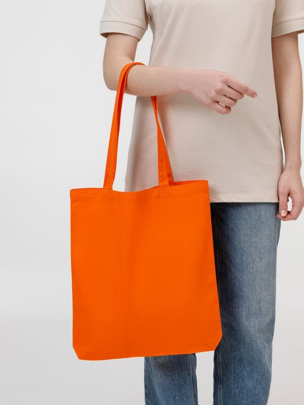 Холщовая сумка Strong 210, оранжевая арт.5253.20