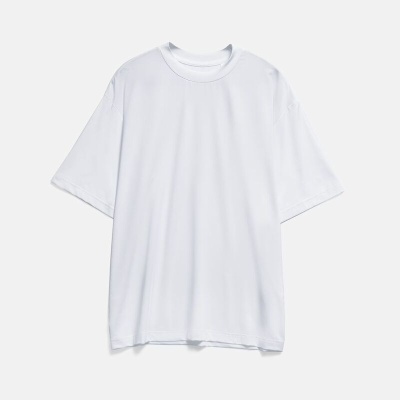 Футболка из бифлекса Morfiss, белая арт.17967.60