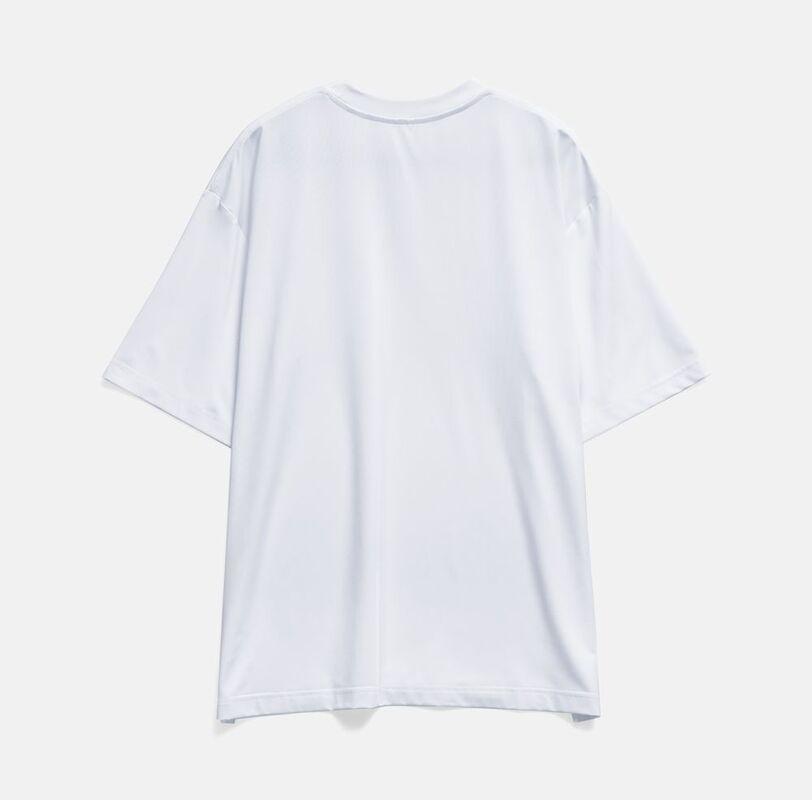 Футболка из бифлекса Morfiss, белая арт.17967.60