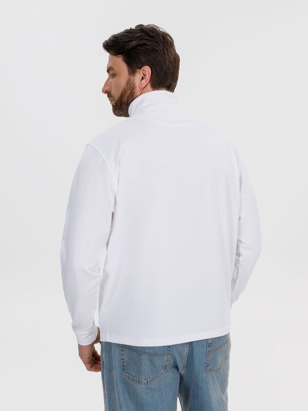 Свитшот на молнии Morfiss, белый арт.17970.60