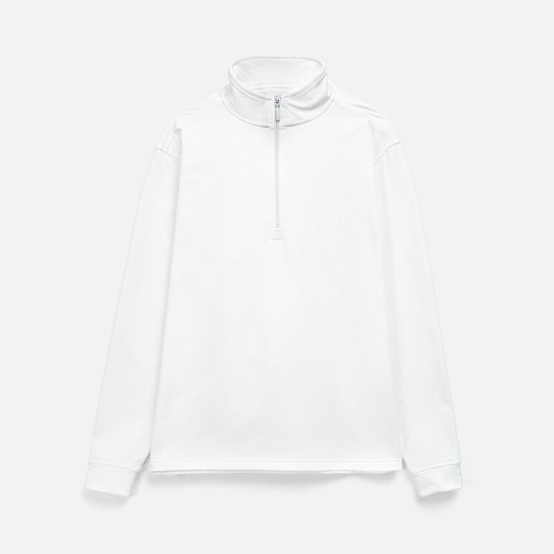 Свитшот на молнии Morfiss, белый арт.17970.60