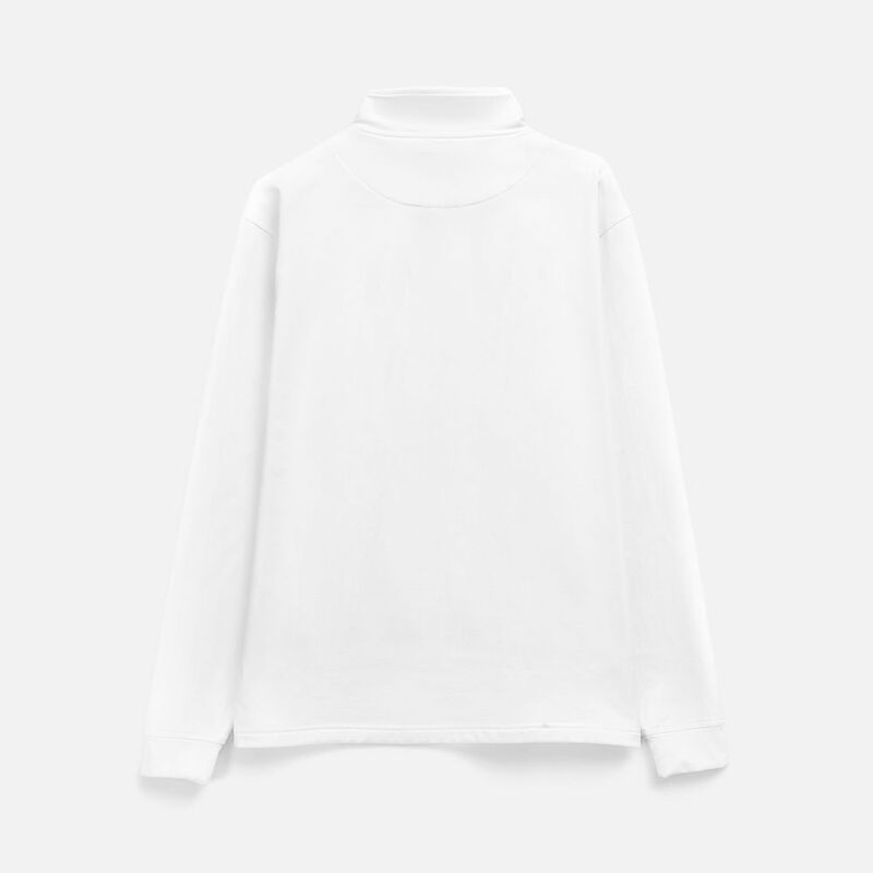 Свитшот на молнии Morfiss, белый арт.17970.60