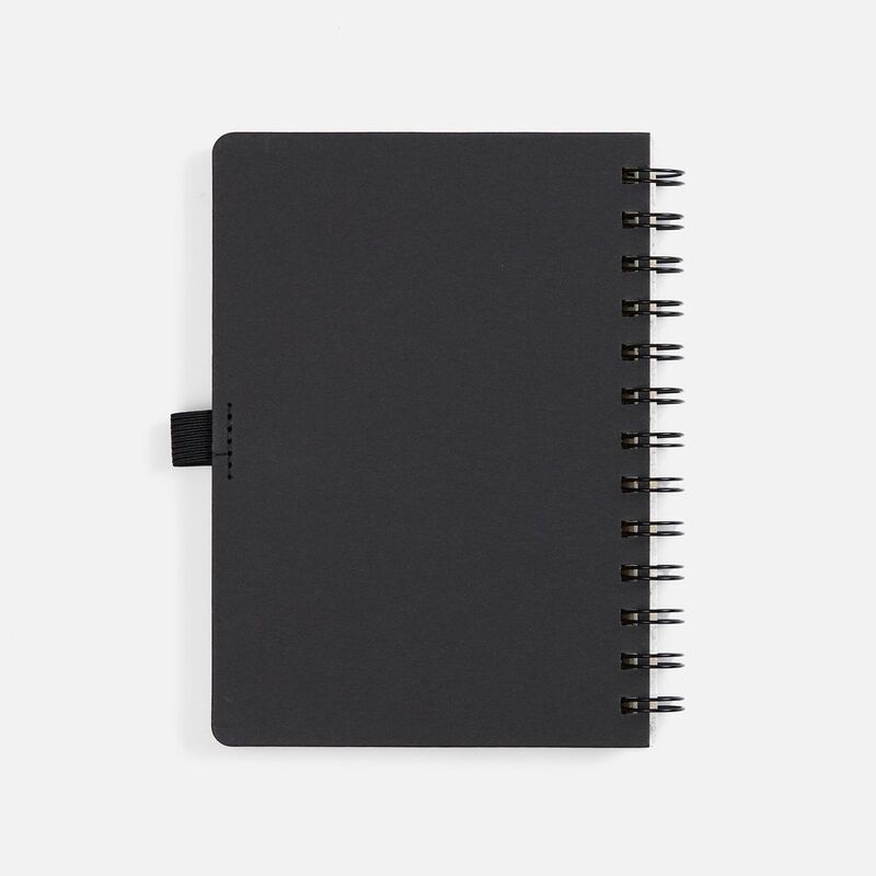 Блокнот на спирали Intrigo, белый арт.25686.60