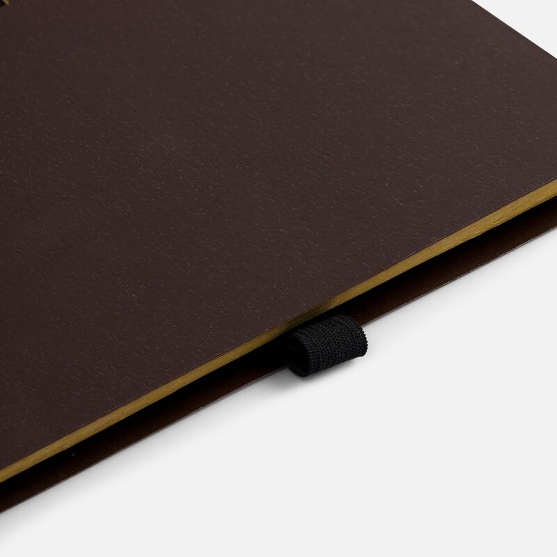 Блокнот на спирали Coffeist, коричневый арт.25687.59