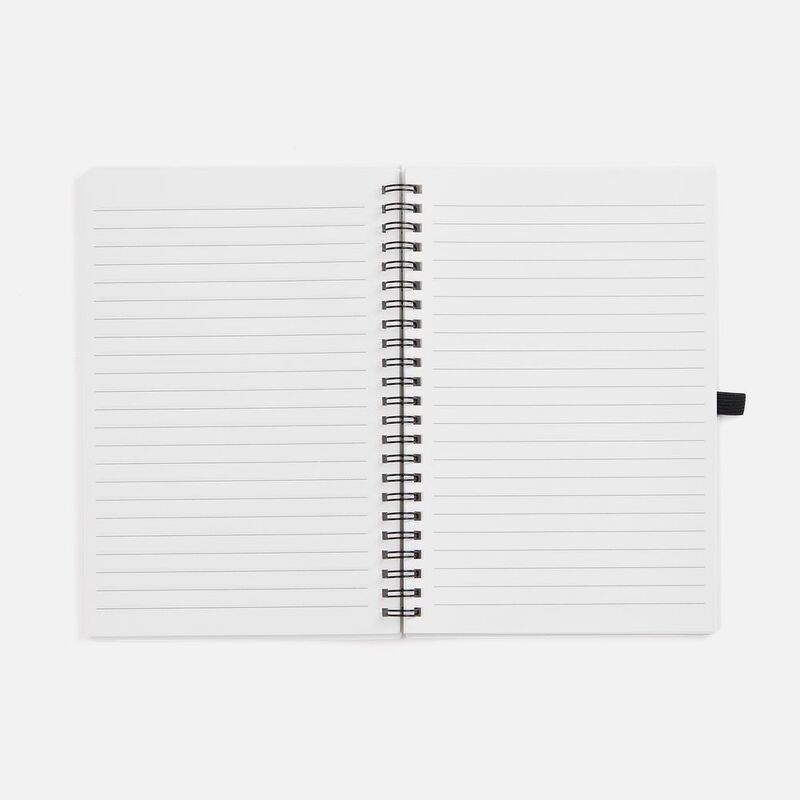 Блокнот на пружине Stone Line, белый арт.25689.60