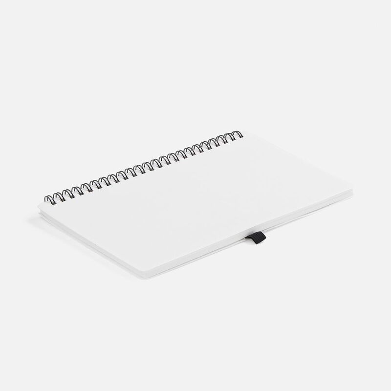 Блокнот на пружине Stone Line, белый арт.25689.60