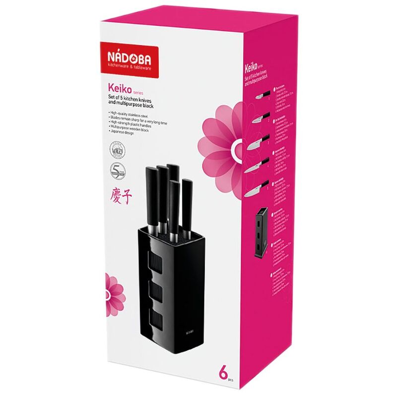 Набор из 5 кухонных ножей Keiko арт.19425.00