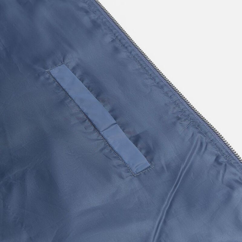 Куртка унисекс Warmbridge, синяя (джинс) арт.18306.48