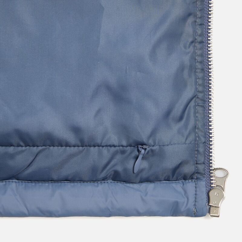 Куртка унисекс Warmbridge, синяя (джинс) арт.18306.48