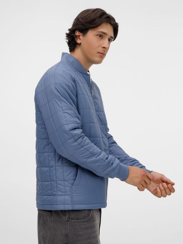 Куртка унисекс Warmbridge, синяя (джинс) арт.18306.48