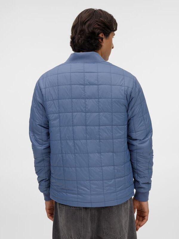 Куртка унисекс Warmbridge, синяя (джинс) арт.18306.48