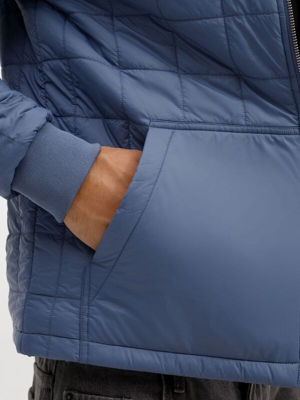 Куртка унисекс Warmbridge, синяя (джинс) арт.18306.48