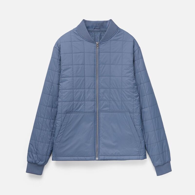 Куртка унисекс Warmbridge, синяя (джинс) арт.18306.48