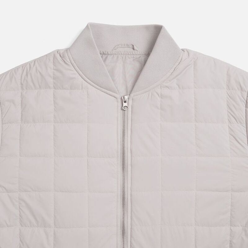 Куртка унисекс Warmbridge, светло-серая арт.18306.11