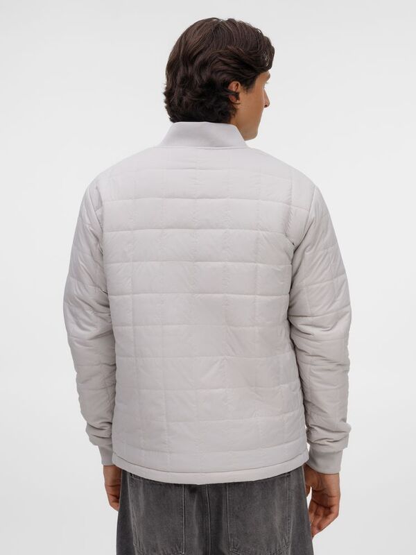 Куртка унисекс Warmbridge, светло-серая арт.18306.11