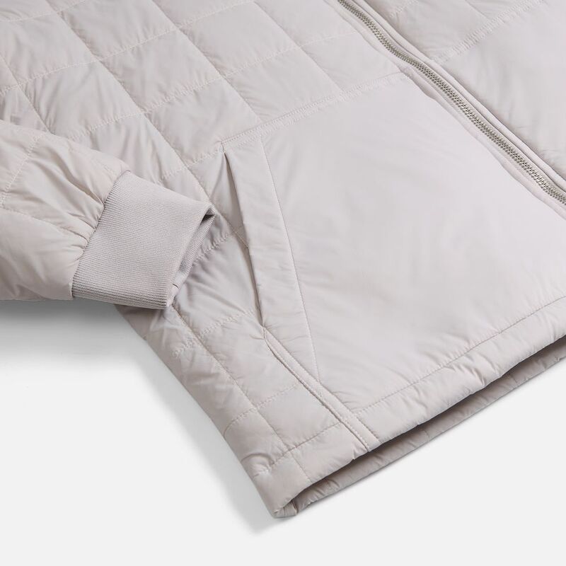 Куртка унисекс Warmbridge, светло-серая арт.18306.11