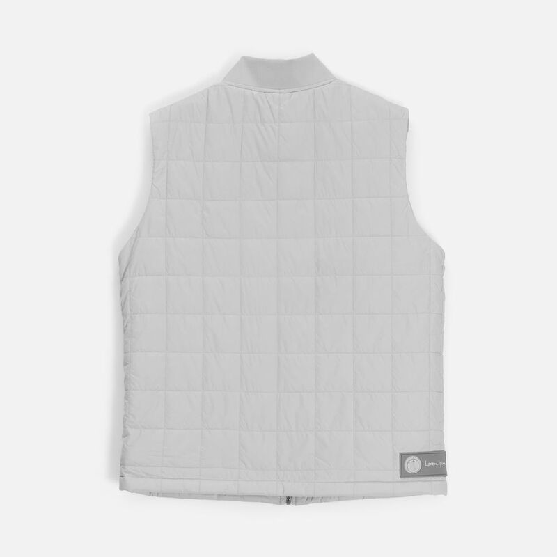 Жилет унисекс Warmbridge, светло-серый арт.18307.11