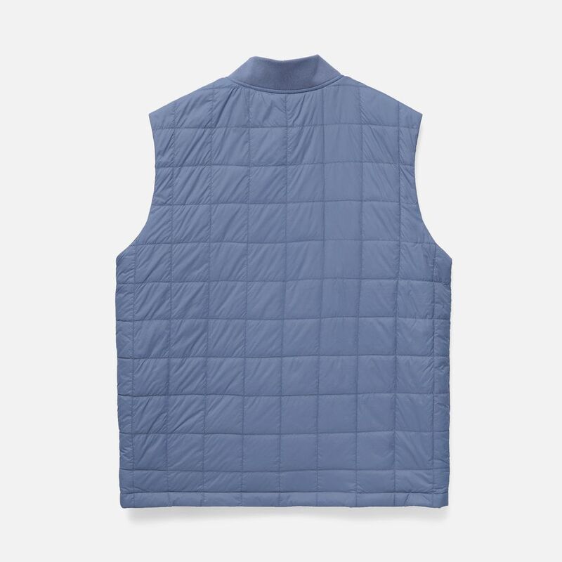 Жилет унисекс Warmbridge, синий (джинс) арт.18307.48