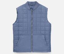 Жилет унисекс Warmbridge, синий (джинс) арт.18307.48